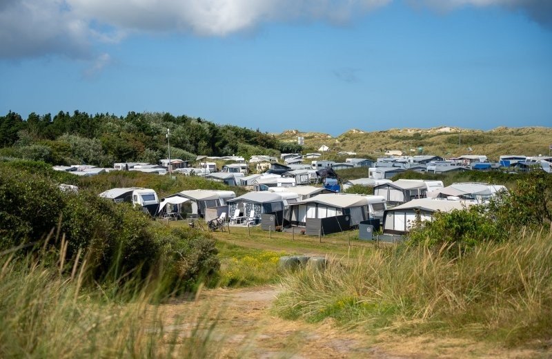 Standard camping pitch